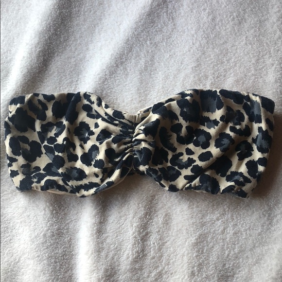 Other - Cheetah print bandeau